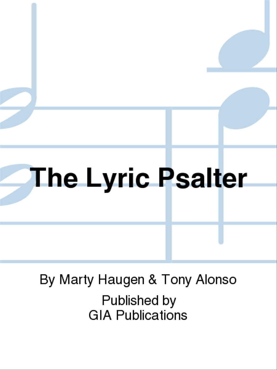 The Lyric Psalter CD scores gallery preview page 1