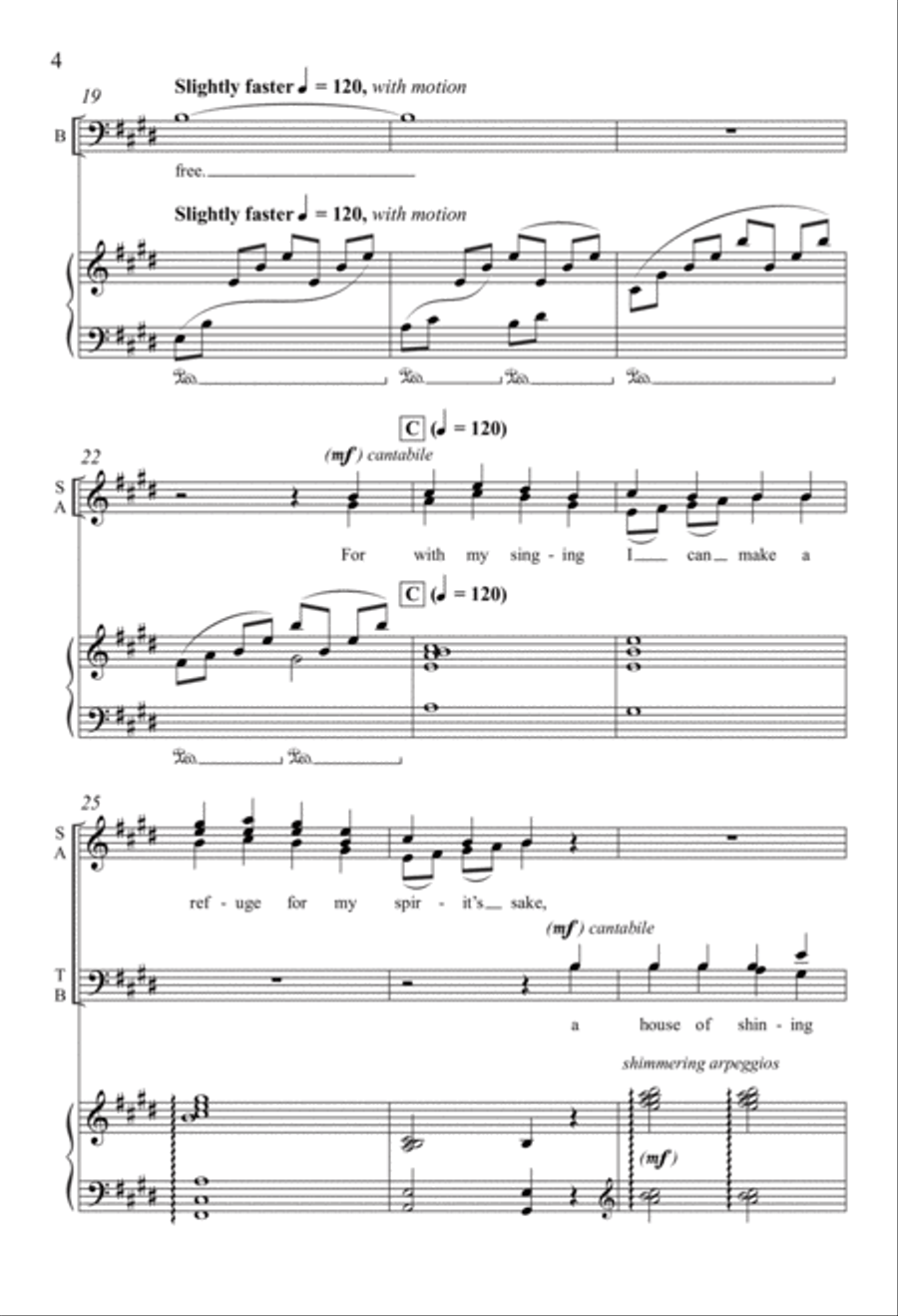 Refuge 4-Part scores gallery preview page 5
