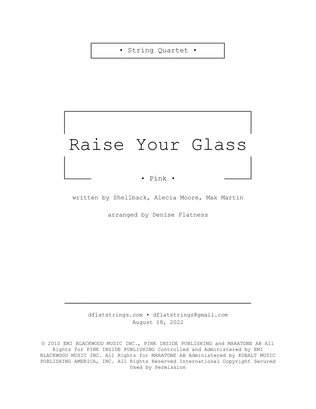 Book cover for Raise Your Glass