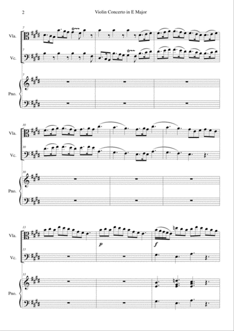 The Four Seasons - Spring 3rd Movement Cello scores gallery preview page 2