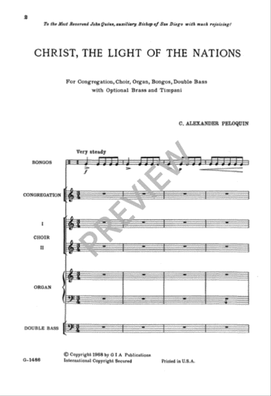 Christ, the Light of the Nations 2-Part scores gallery preview page 3