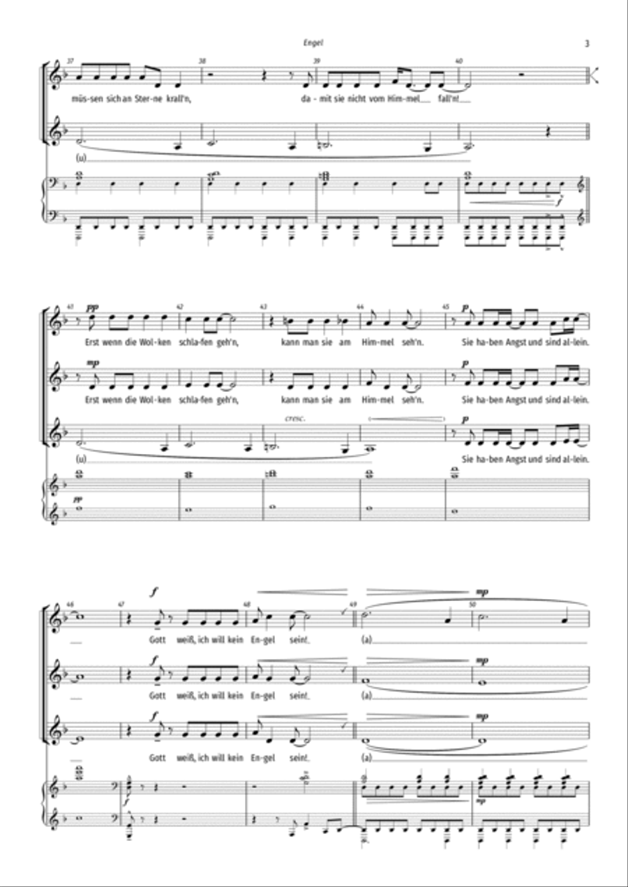 Engel Women's Choir scores gallery preview page 3
