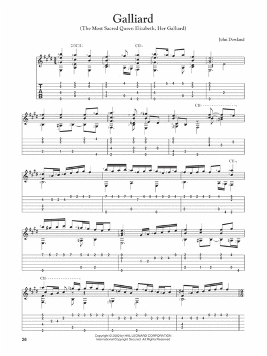 Masterworks for Guitar Acoustic Guitar scores gallery preview page 5