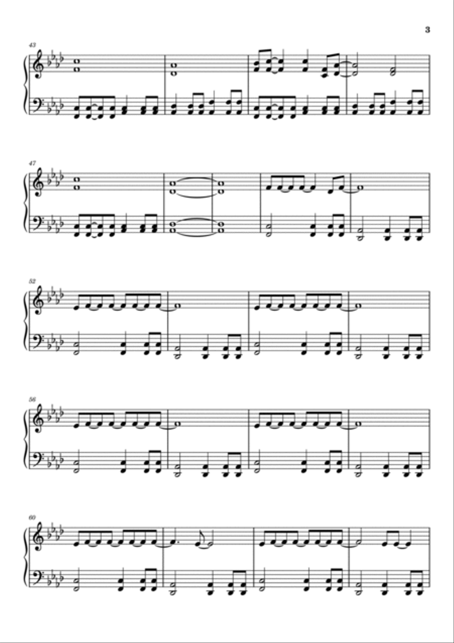 Something In The Way Piano Solo scores gallery preview page 3