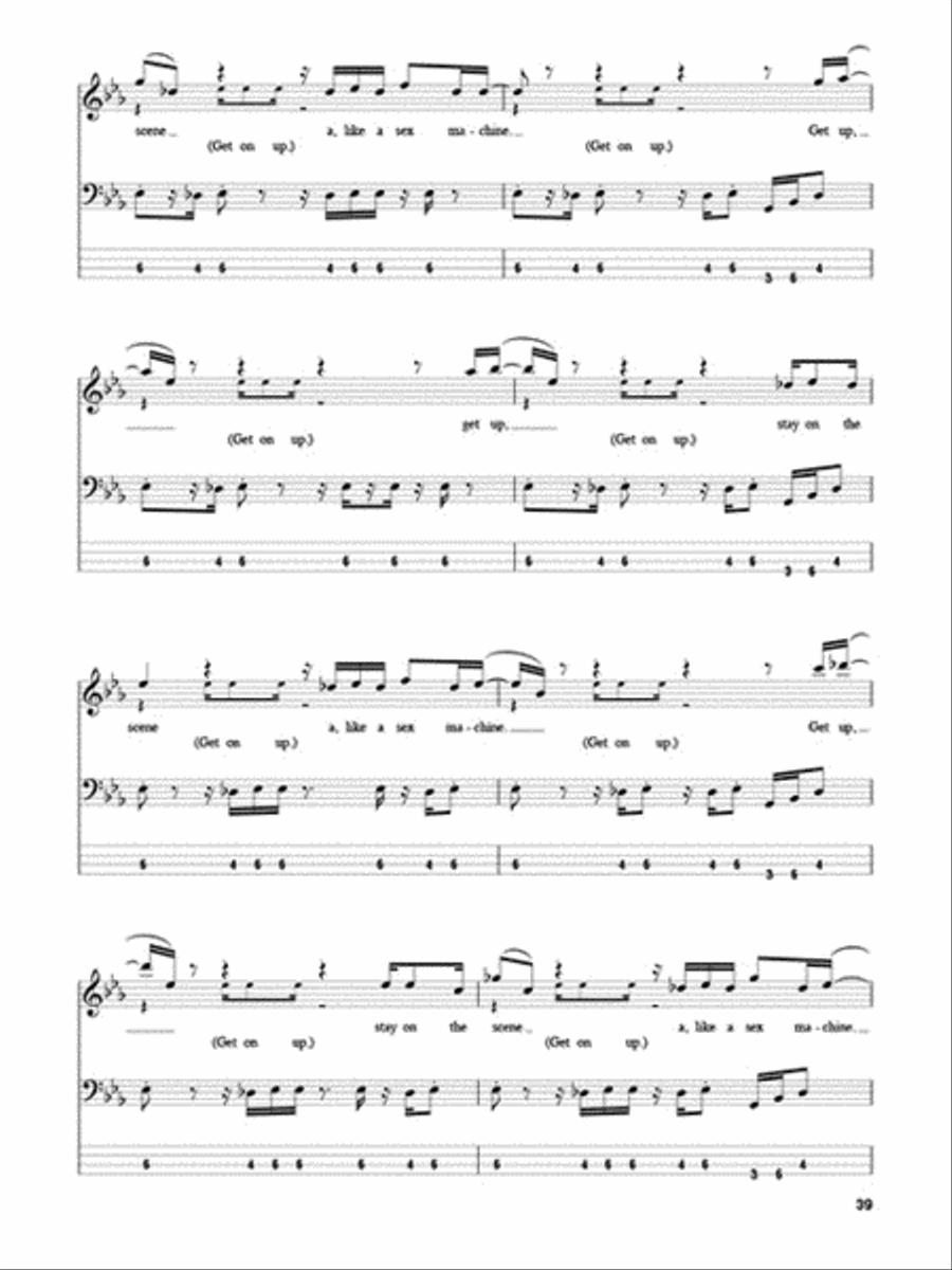 James Brown Electric Guitar scores gallery preview page 5