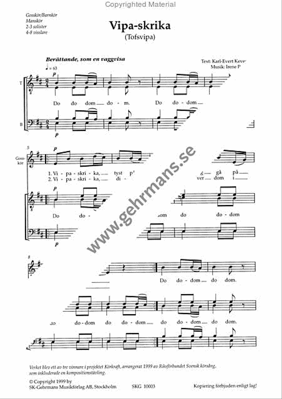 Vipa-skrika Vipa-skrika TTBB scores gallery preview page 2