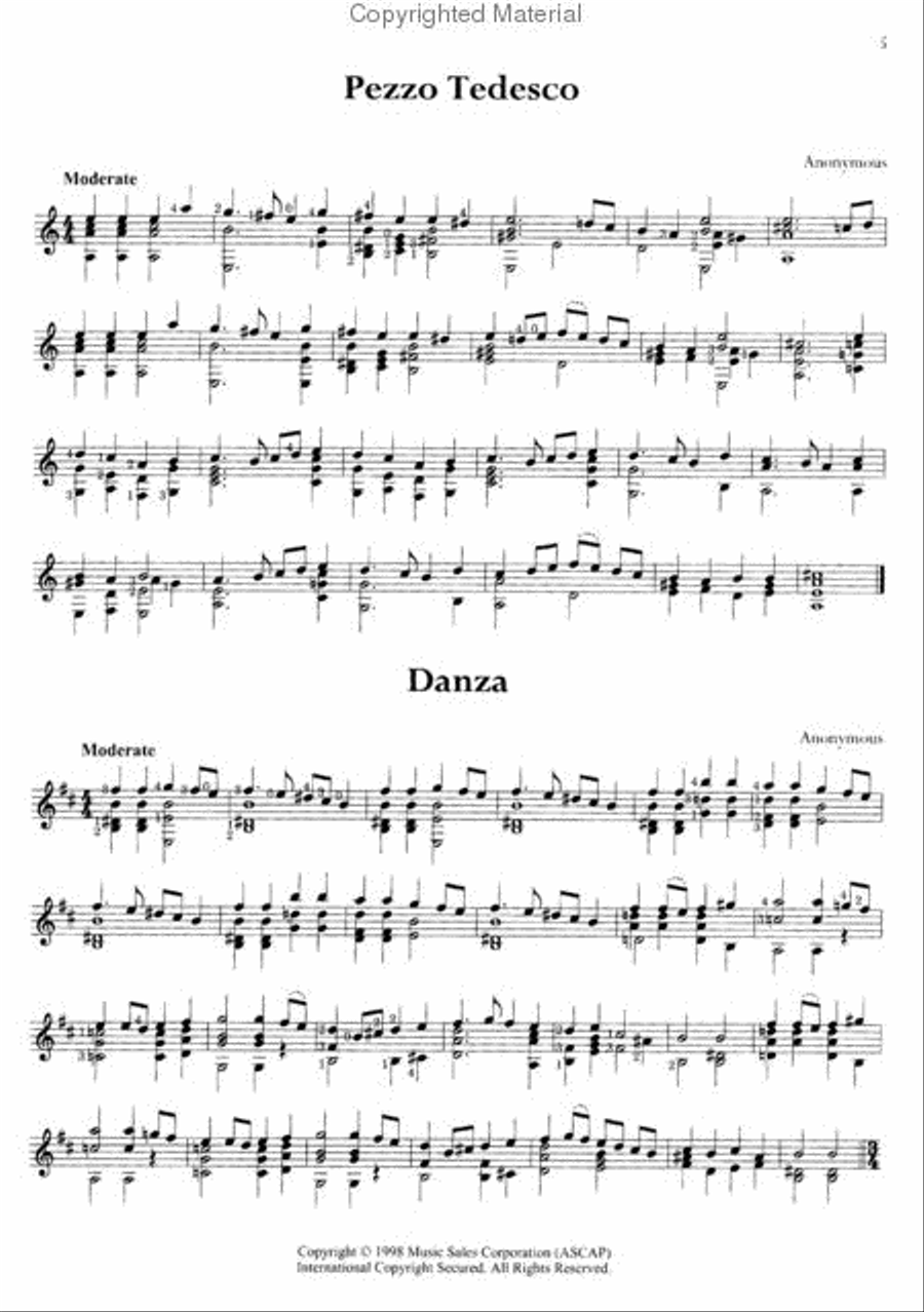 Library of Guitar Classics Acoustic Guitar scores gallery preview page 4