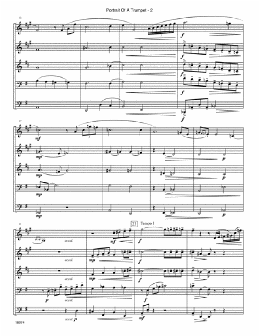 Portrait Of A Trumpet A Trumpet scores gallery preview page 3