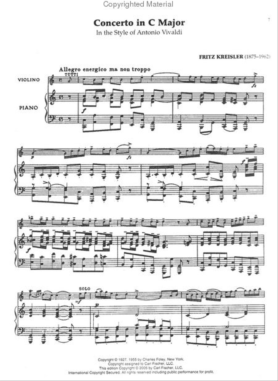 The Fritz Kreisler Collection Violin Solo scores gallery preview page 2