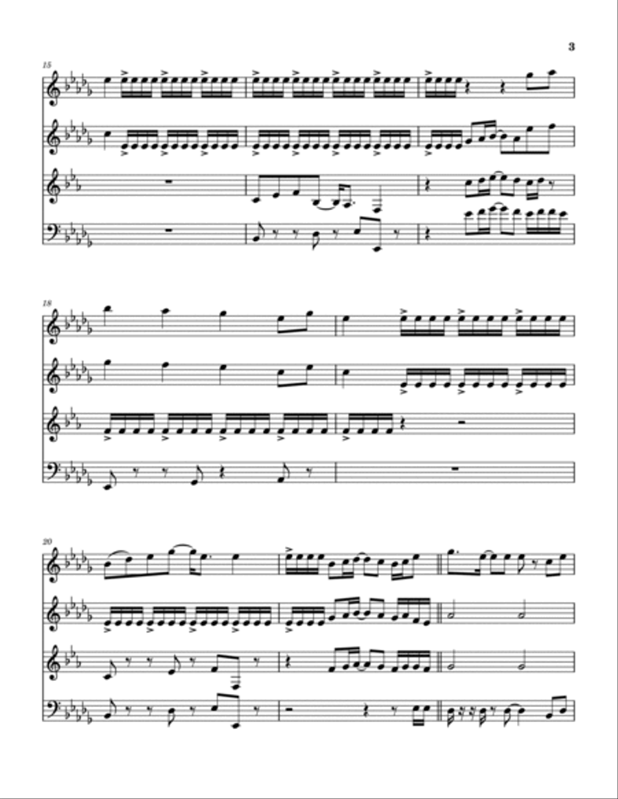 The Turning Point The Turning Point Woodwind Quartet scores gallery preview page 4