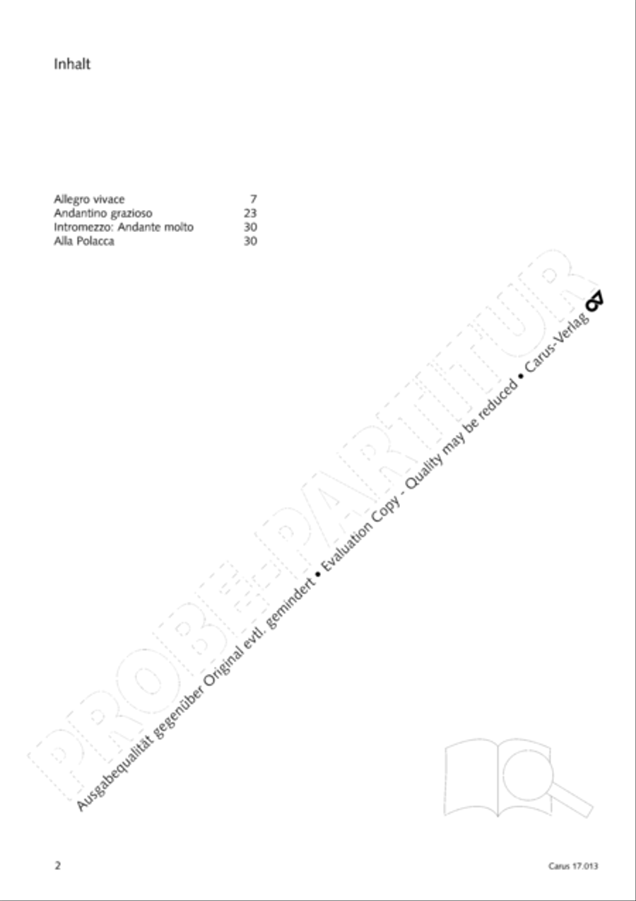 Sonate fur Querflote und Klavier Flute Solo scores gallery preview page 3