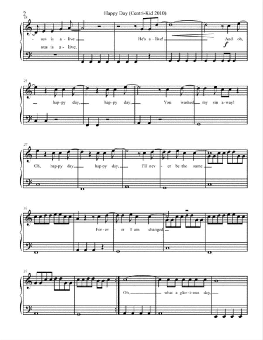 Happy Day Small Ensemble scores gallery preview page 2