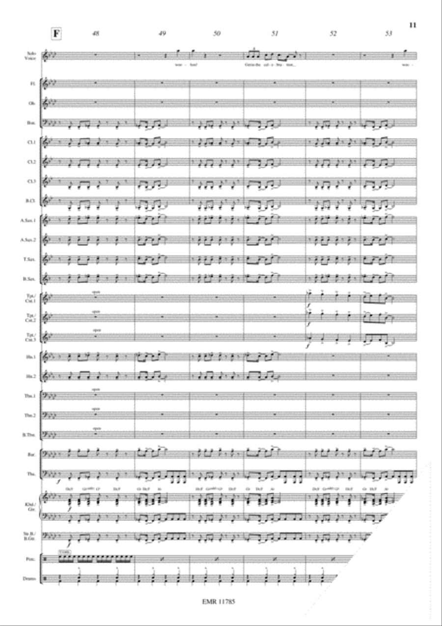 Celebration Concert Band scores gallery preview page 12