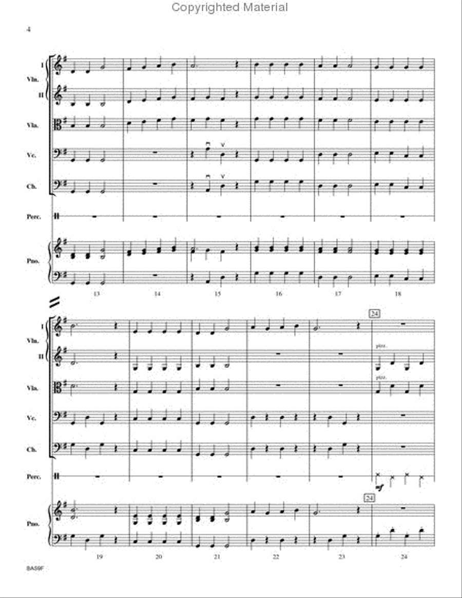 Countdown To Christmas String Orchestra scores gallery preview page 3