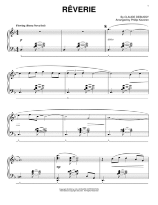 Reverie [Jazz version] (arr. Phillip Keveren)