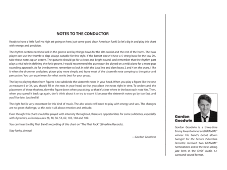 Play That Funky Music Jazz Ensemble scores gallery preview page 3