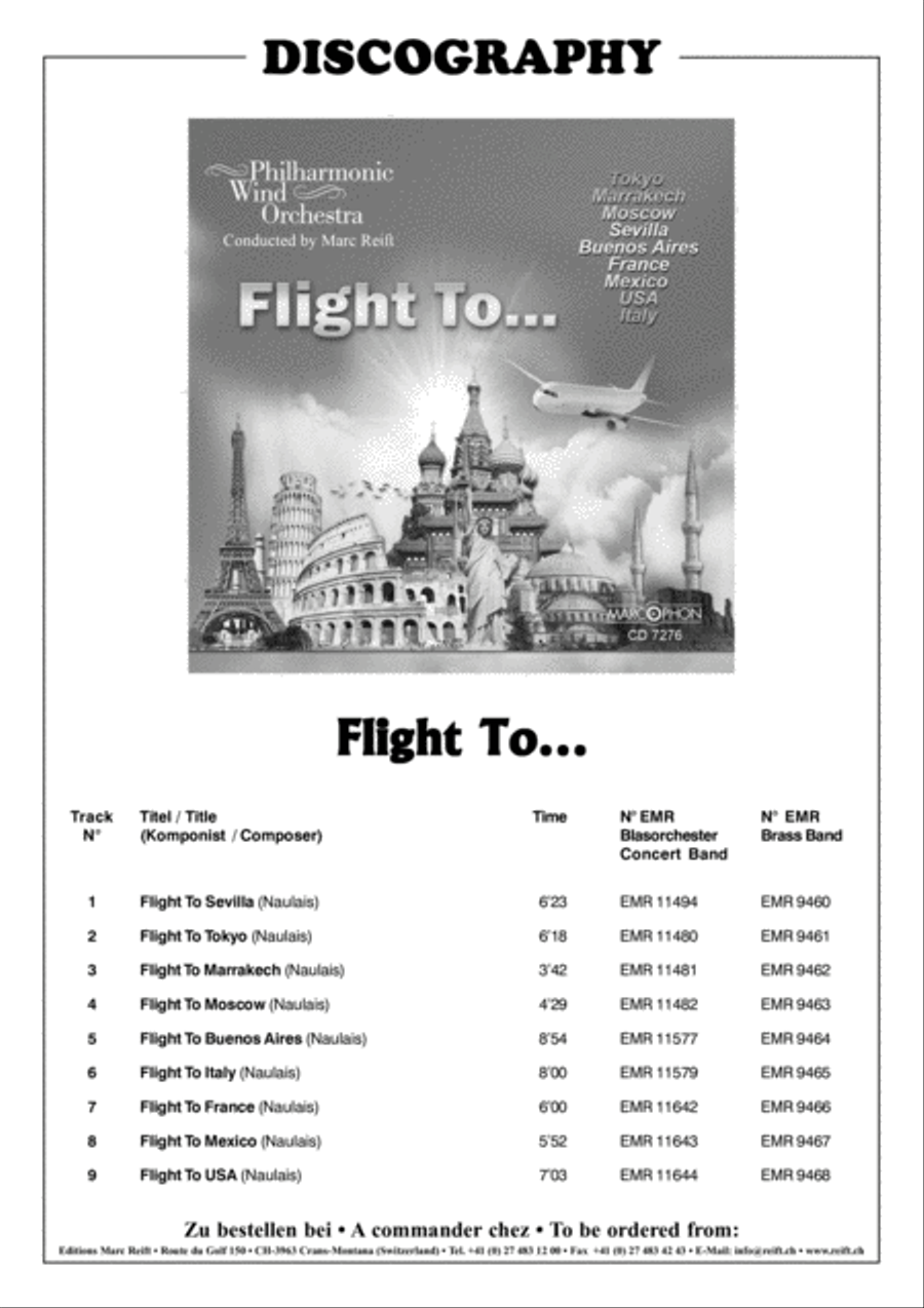 Flight To Mexico Flight To Mexico Concert Band scores gallery preview page 3