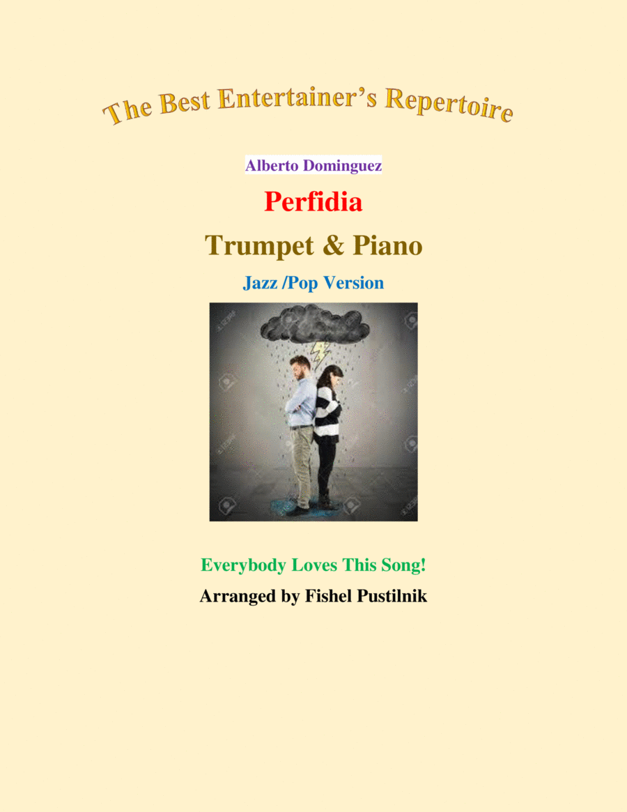 Perfidia Trumpet Solo scores gallery preview page 1
