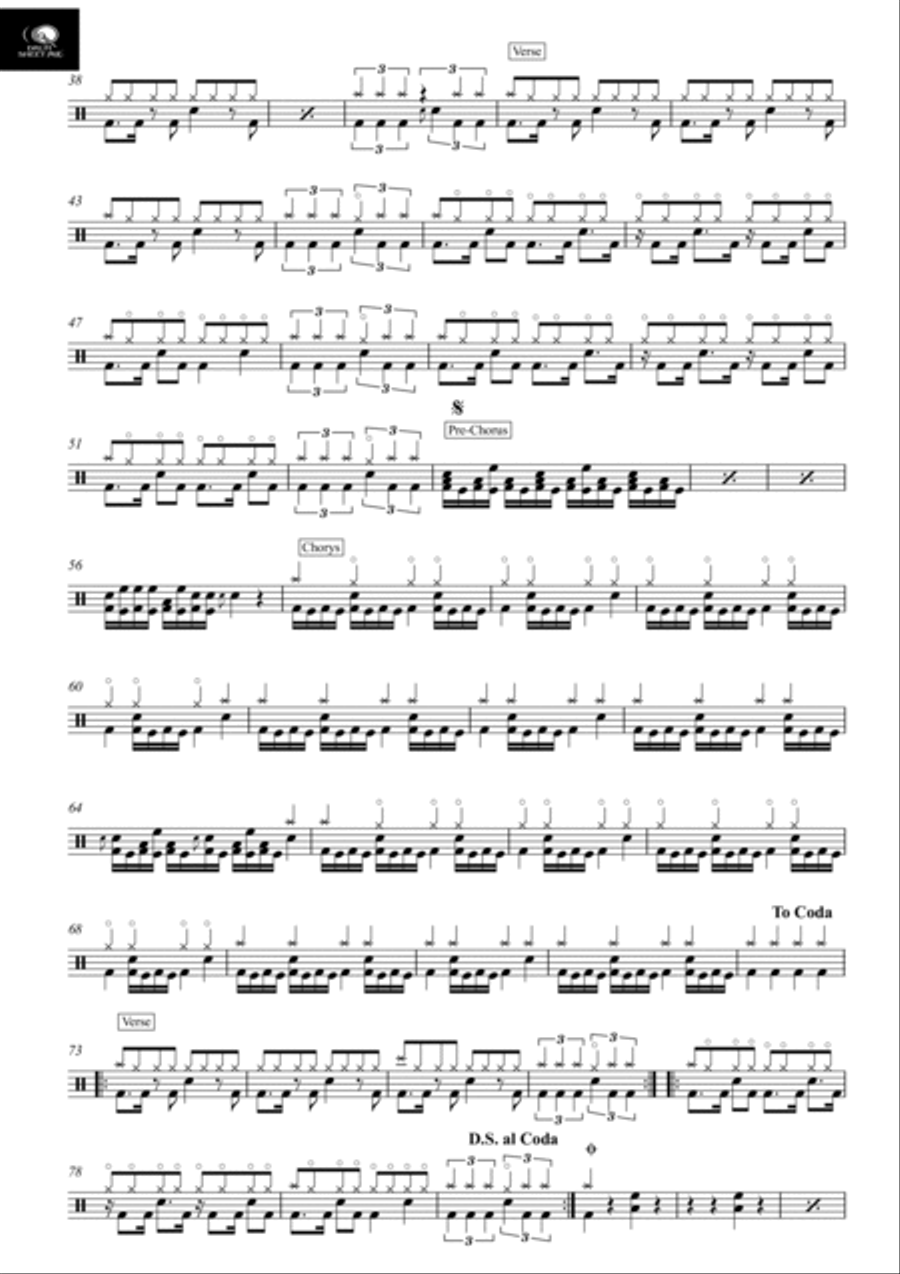 Your Betrayal Your Betrayal Drum Set scores gallery preview page 2