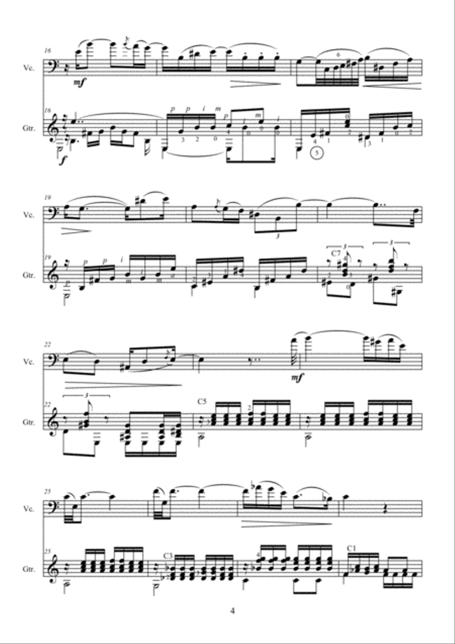 Post data Post data String Duet scores gallery preview page 6