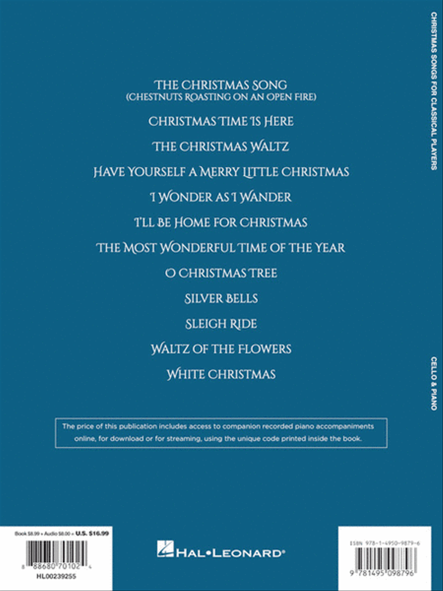 Christmas Songs for Classical Players – Cello and Piano Piano Accompaniment scores gallery preview page 4