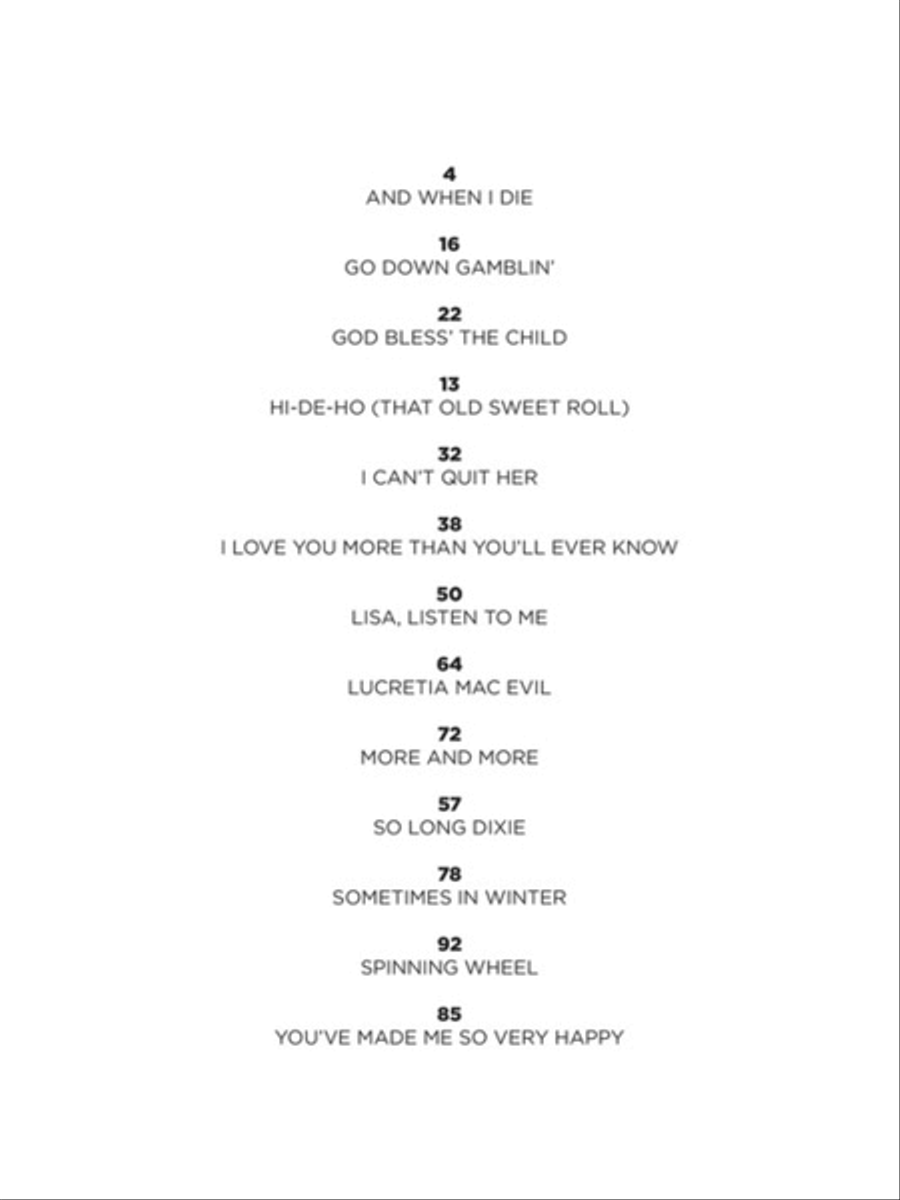 Blood, Sweat & Tears - Greatest Hits Piano, Vocal, Guitar scores gallery preview page 2