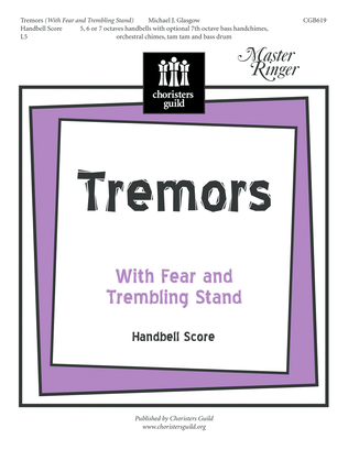 Book cover for Tremors - Handbell Score