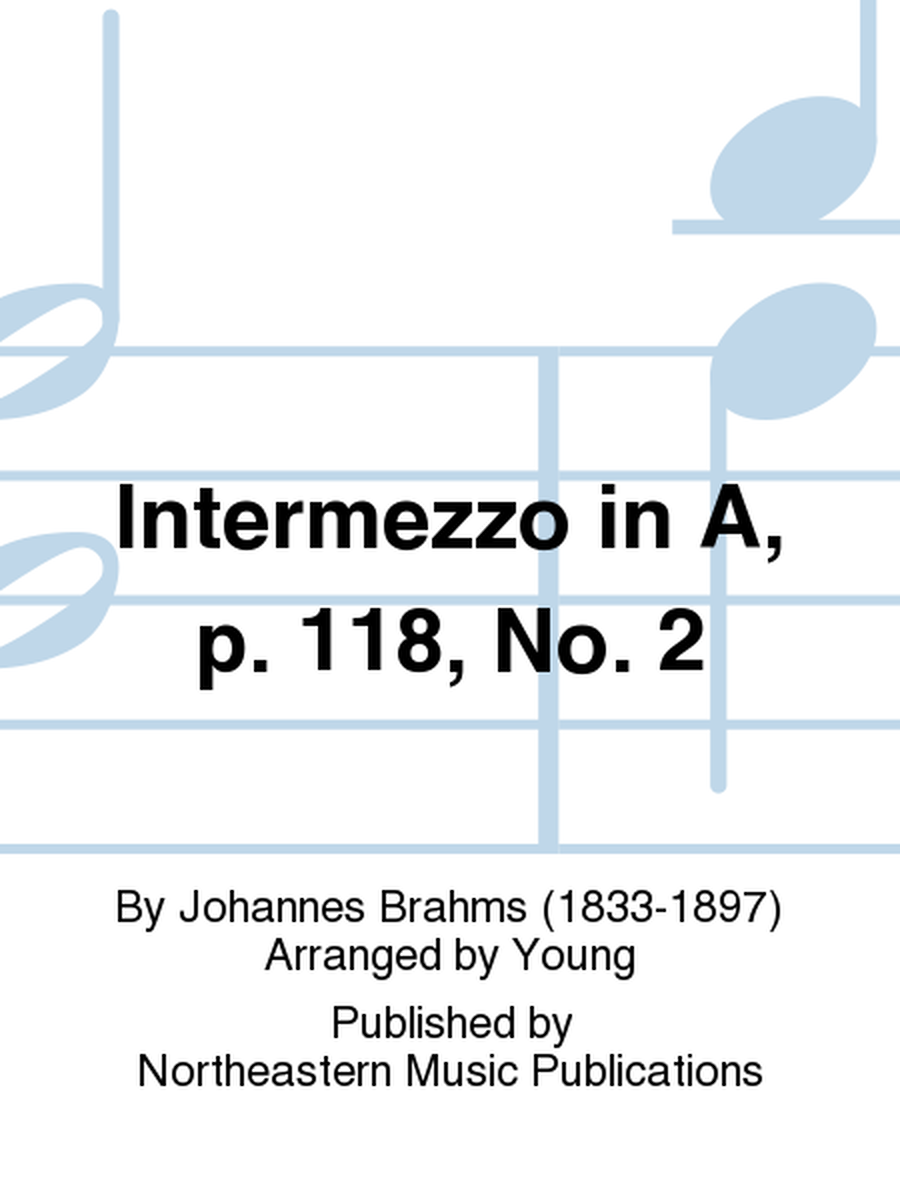 Intermezzo in A, p. 118, No. 2
