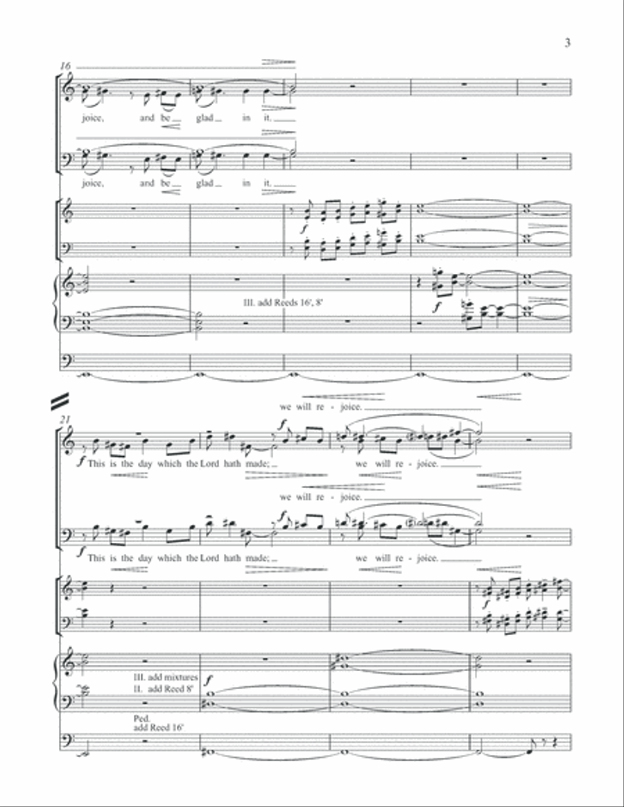 An Easter Introit An Easter Introit 4-Part scores gallery preview page 4