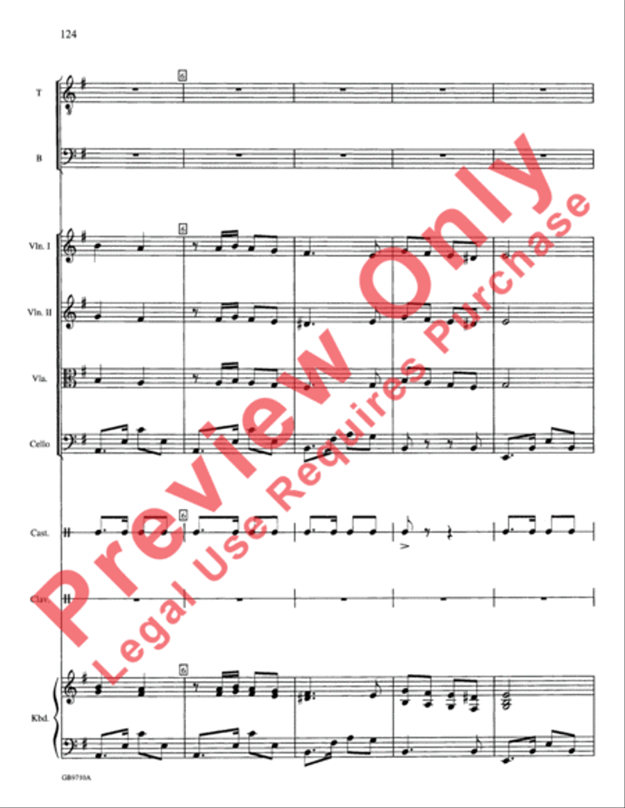 A Festival of Lessons and Carols Choir scores gallery preview page 125