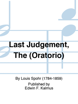 Last Judgement, The (Oratorio)