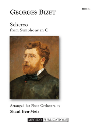 Book cover for Scherzo from Symphony in C for Flute Orchestra