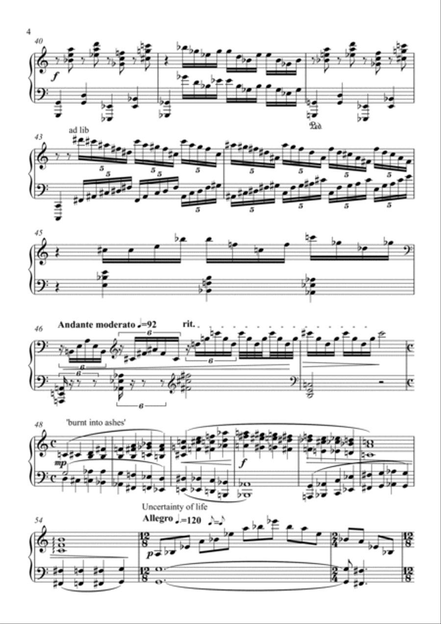 Consciousness 2.0 Piano Solo scores gallery preview page 4