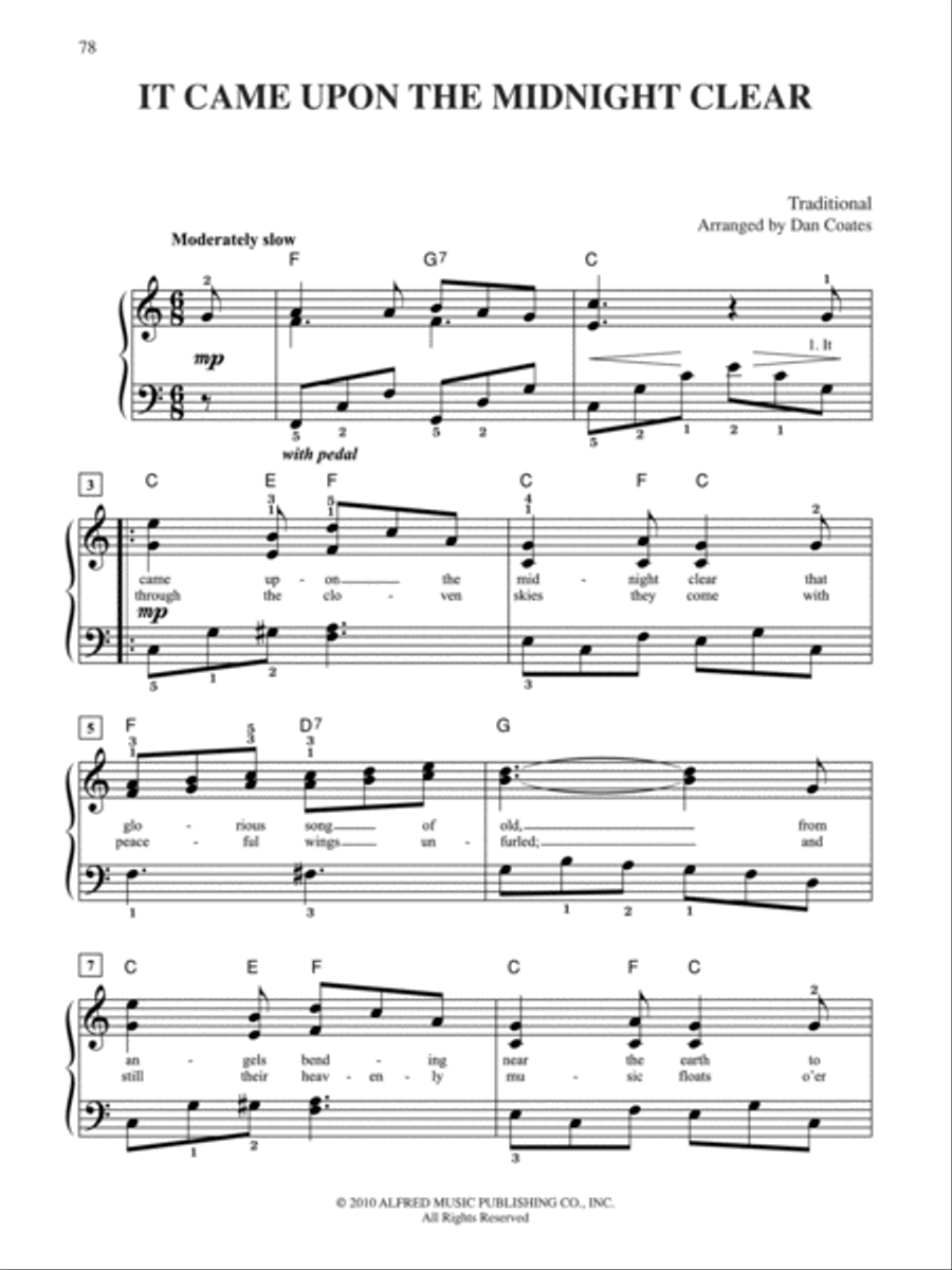 The World's Most-Beloved Christmas Songs Easy Piano scores gallery preview page 2
