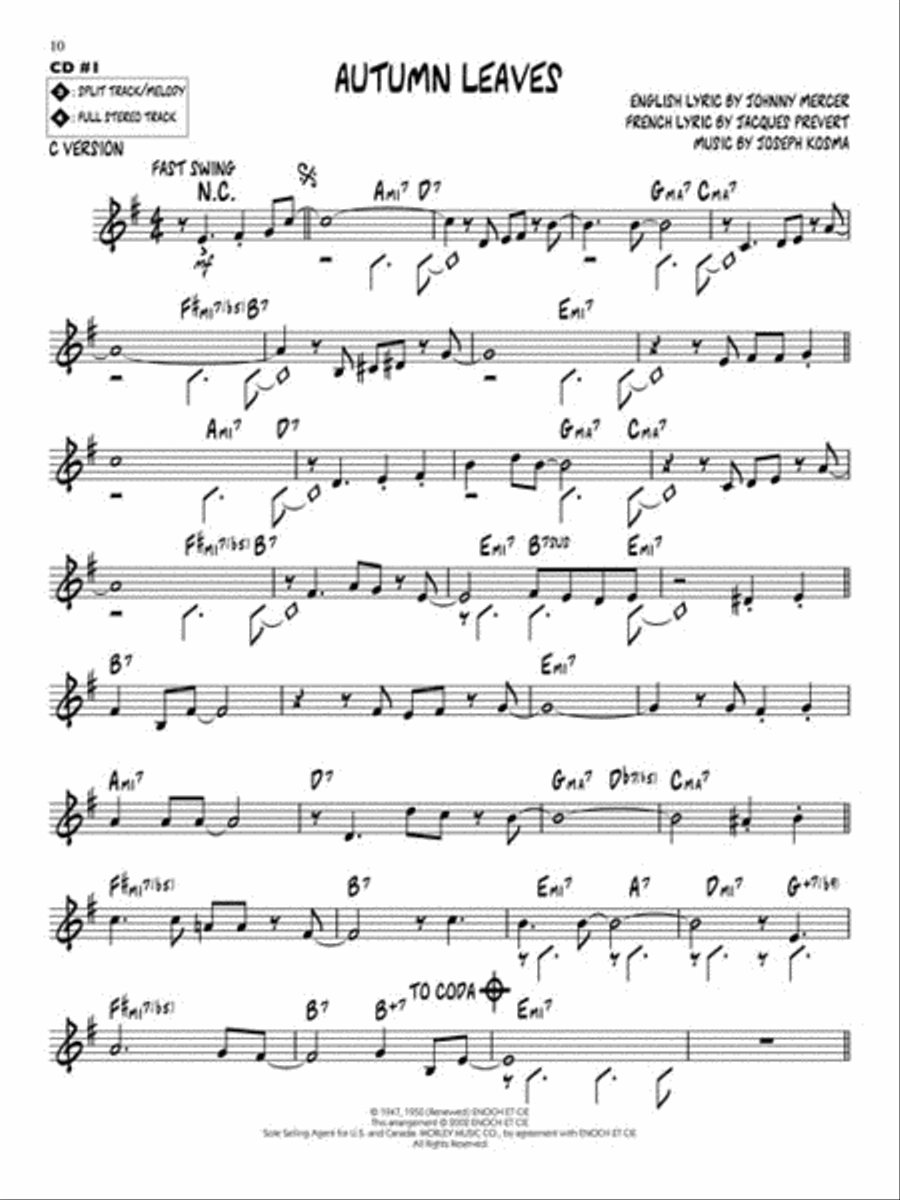 Maiden Voyage/All Blues C Instrument scores gallery preview page 4