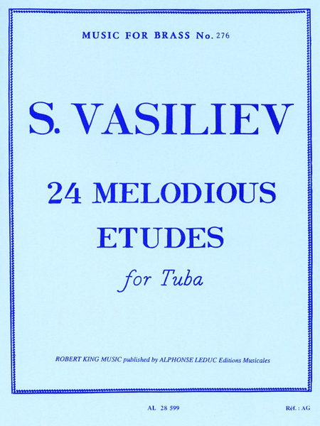 24 Melodious Etudes - Tuba