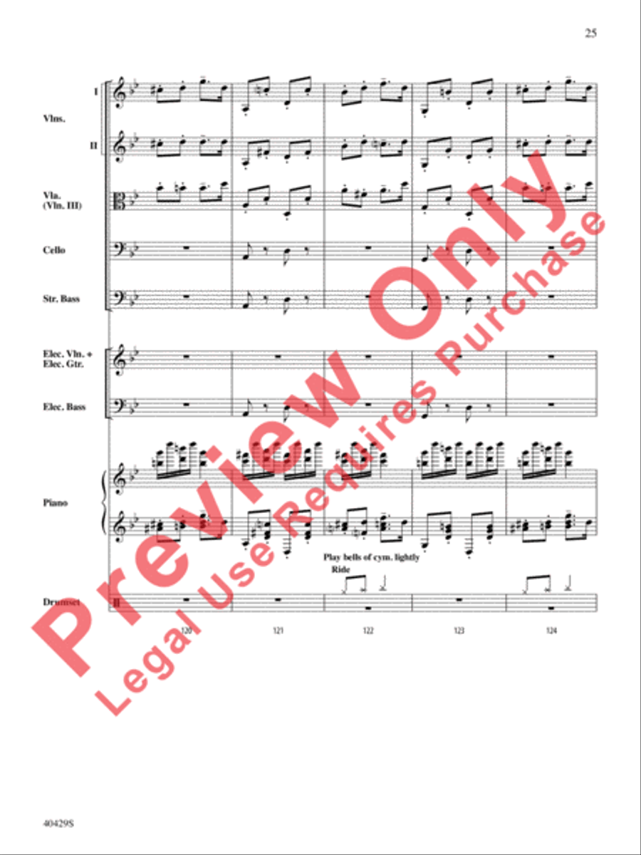Wish Liszt Wish Liszt String Orchestra scores gallery preview page 26