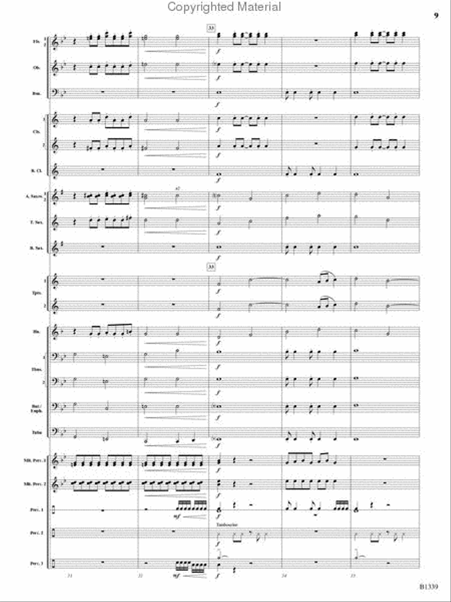 The Impossible Machine Concert Band scores gallery preview page 8