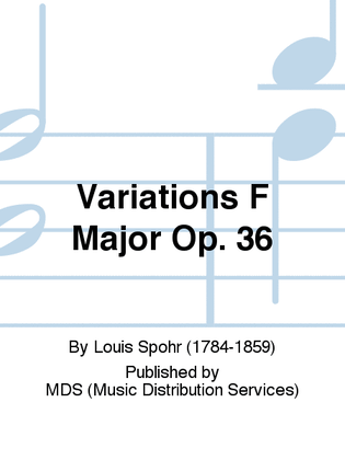 Variations F Major op. 36
