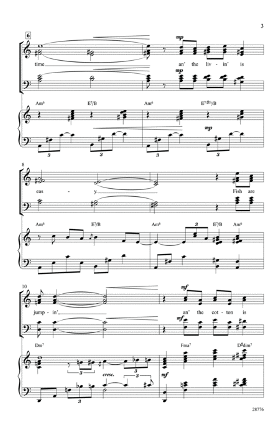 Summertime Summertime 4-Part scores gallery preview page 3