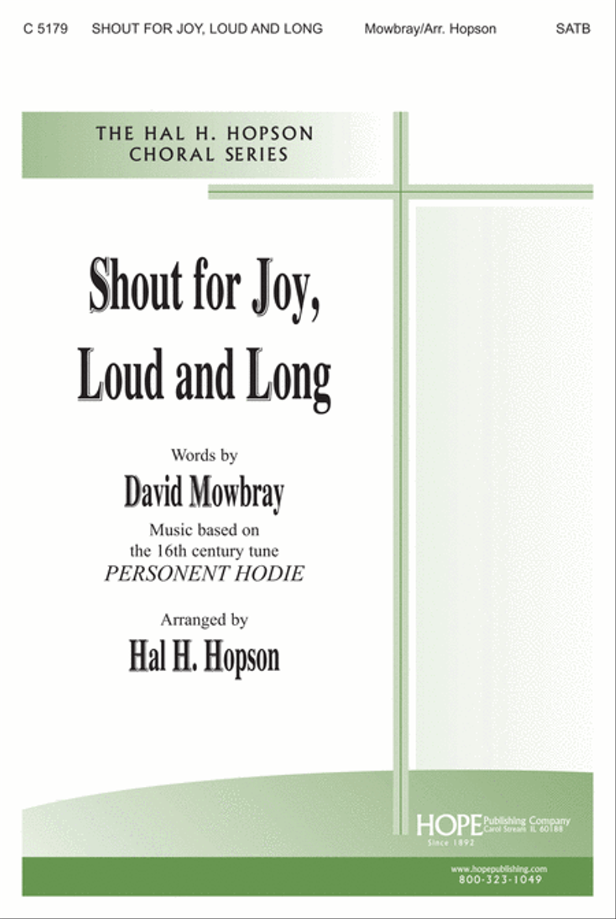 Shout for Joy, Loud and Long 4-Part scores gallery preview page 1