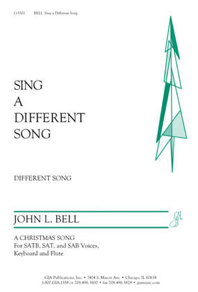 Book cover for Sing a Different Song