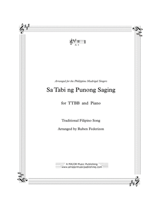 Sa Tabi ng Punong Saging. A Filipino traditional song. TTBB and piano