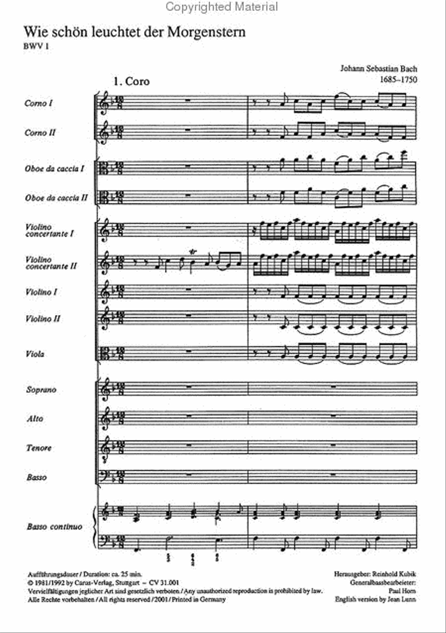 Wie schon leuchtet der Morgenstern (How beauteous is the morning star) STB scores gallery preview page 2