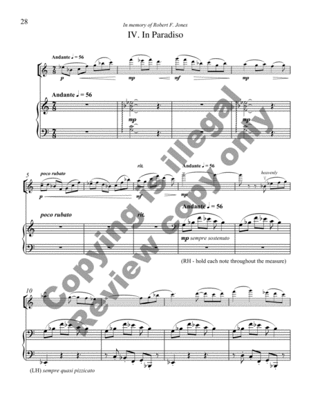 Concerto for Violin and Orchestra (Piano/Violin Rehearsal Score & Part) image number null