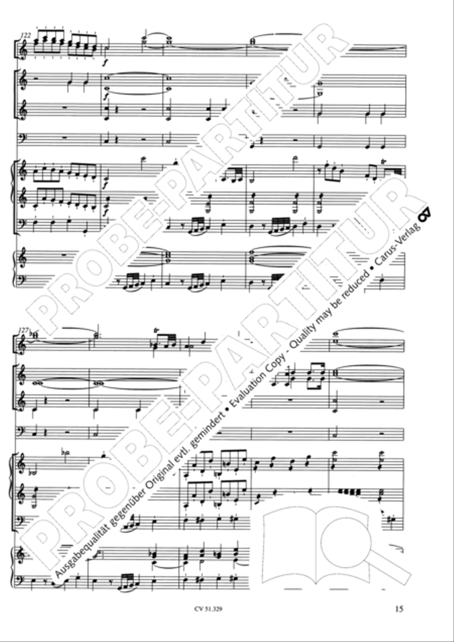 Sonata in C major Orchestra scores gallery preview page 16