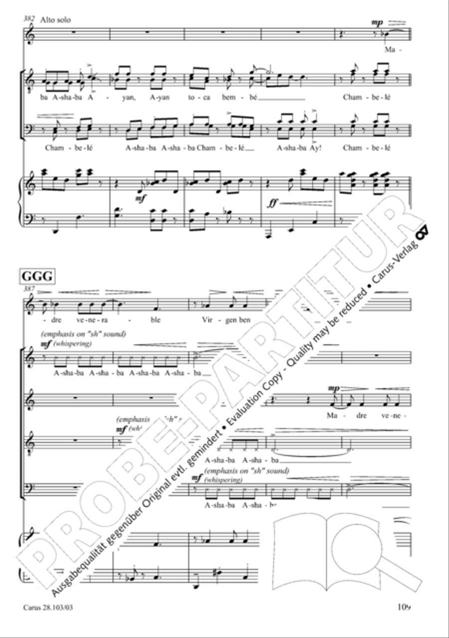 Water Water 4-Part scores gallery preview page 124