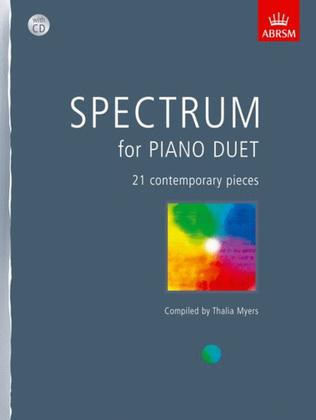 Book cover for Spectrum for Piano Duet