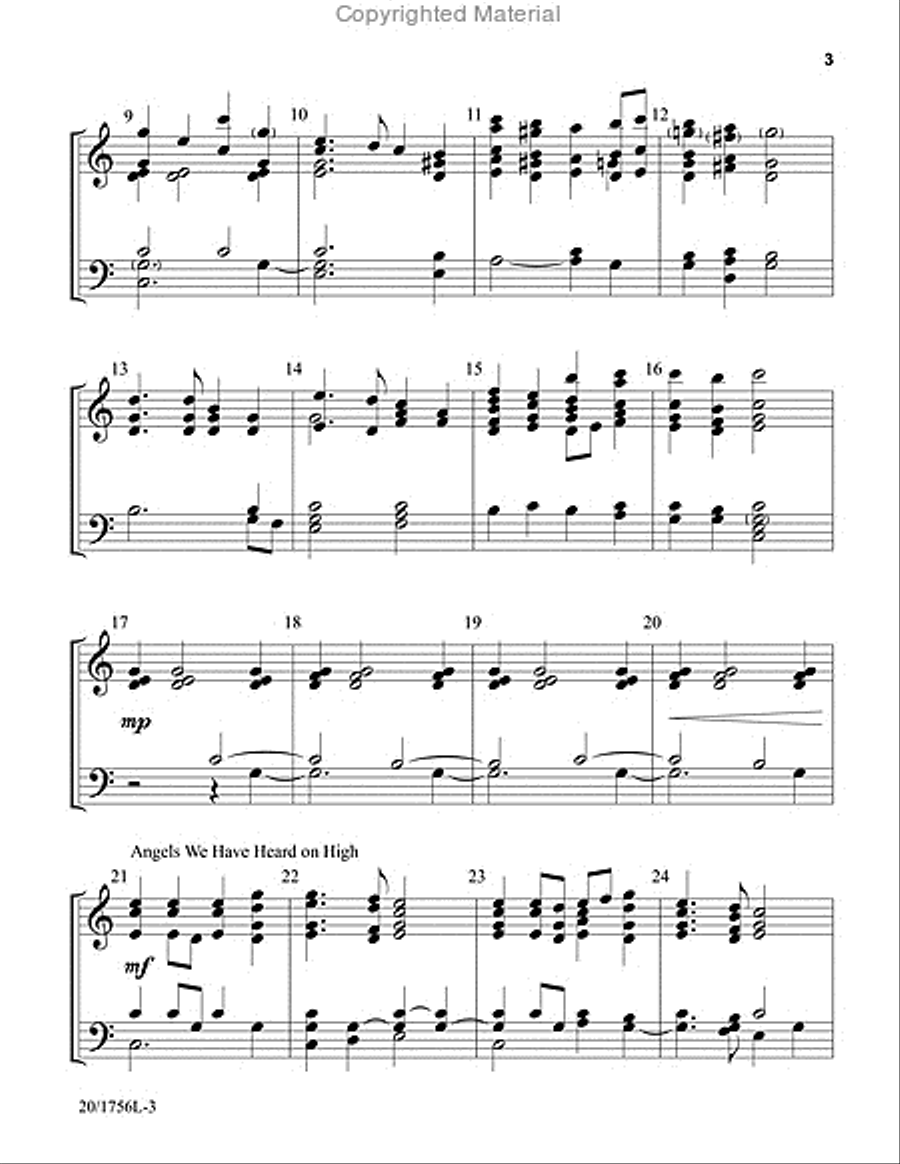 Angel Medley 3-Octaves scores gallery preview page 3
