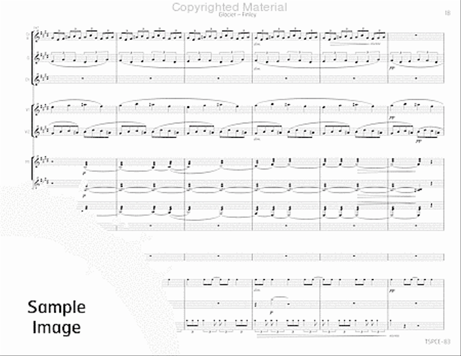 Glacier Percussion Ensemble scores gallery preview page 22